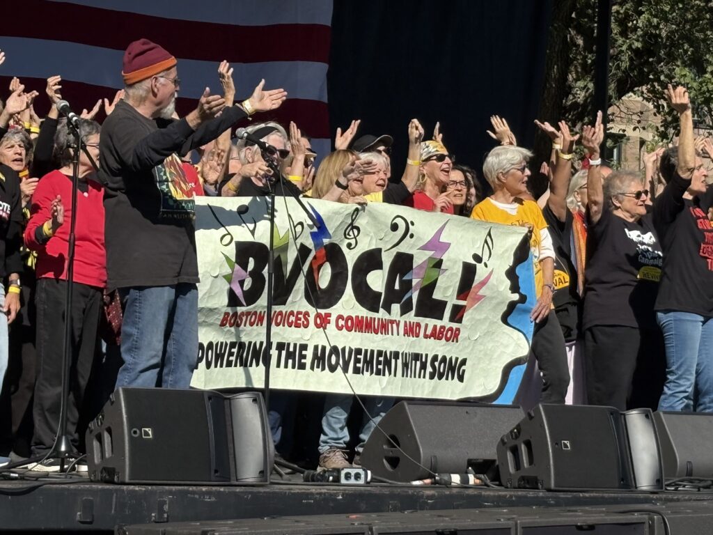 Closeup of BVOCAL at No Kings